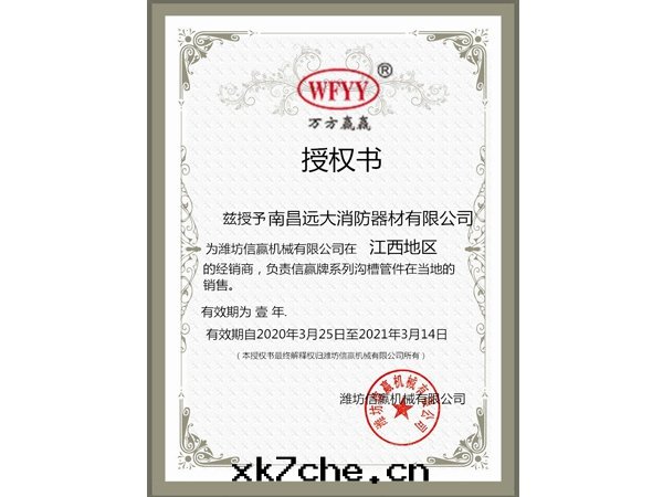 信(xìn)赢沟(gōu)槽