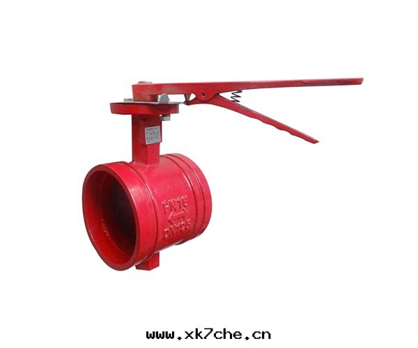 沟(gōu)槽手(shǒu)柄蝶閥