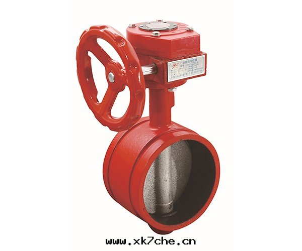 沟(gōu)槽渦輪信(xìn)号(hào)蝶閥