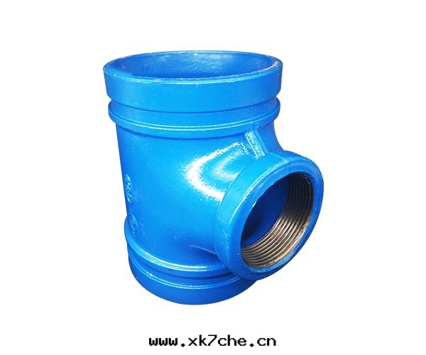 沟(gōu)槽塗塑丝(sī)接三(sān)通(tòng)